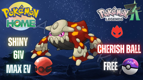 Shiny alpha heatran - ✨shiny,