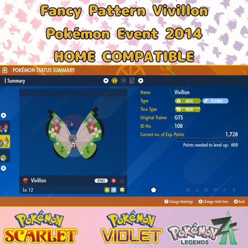 Fancy pattern vivillon - fancy,