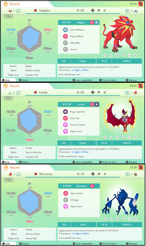 Solgaleo lunala necrozma - lunala,