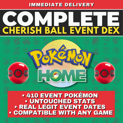 Pokémon home cherish - home,