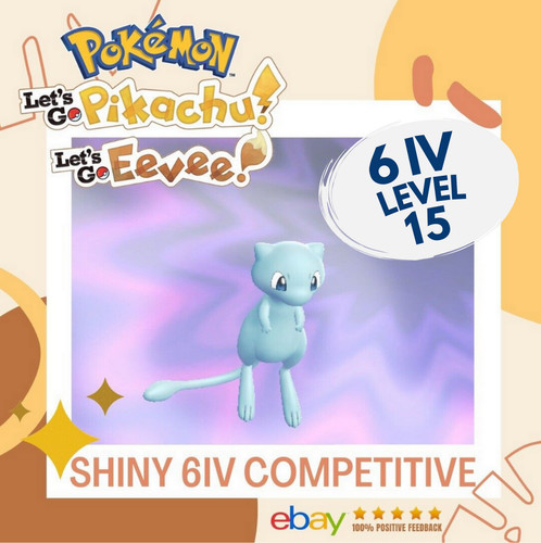Mew shiny level pokémon - level, 15