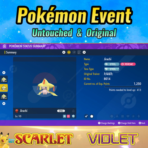Shiny jirachi event - ✨,
