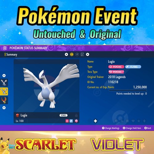 Lugia event american 2018 - lugia,