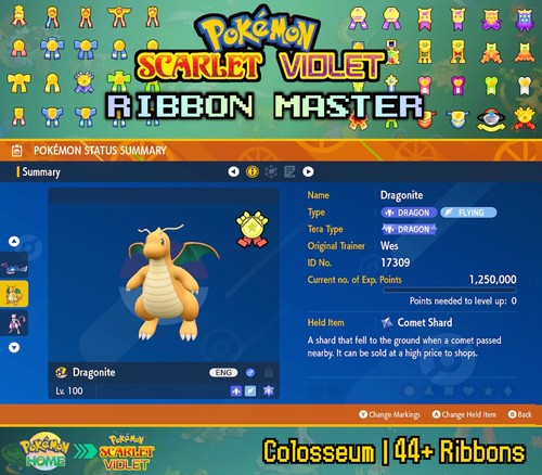 Dragonite ribbon master - dragonite, ⚡