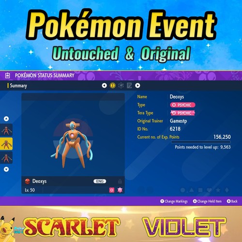 Deoxys event american - deoxys, 💜event