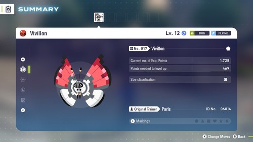 Vivillon pokeball male - vivillon,