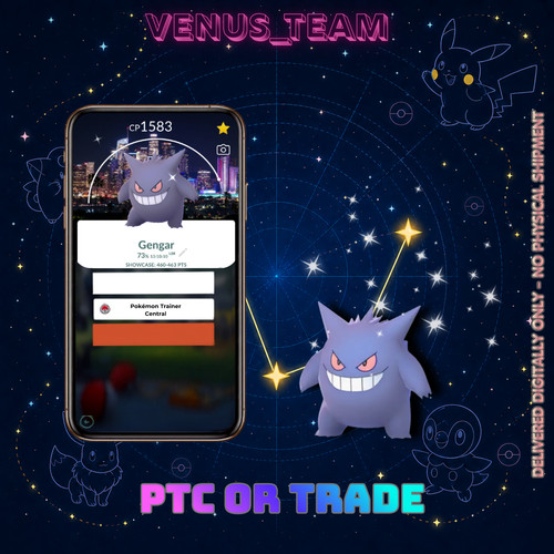 Pokémon shiny gengar - go, ✨