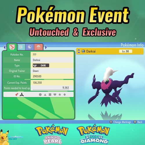Shiny darkrai event - ✨shiny,