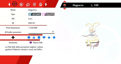 Magearna event - event, iv