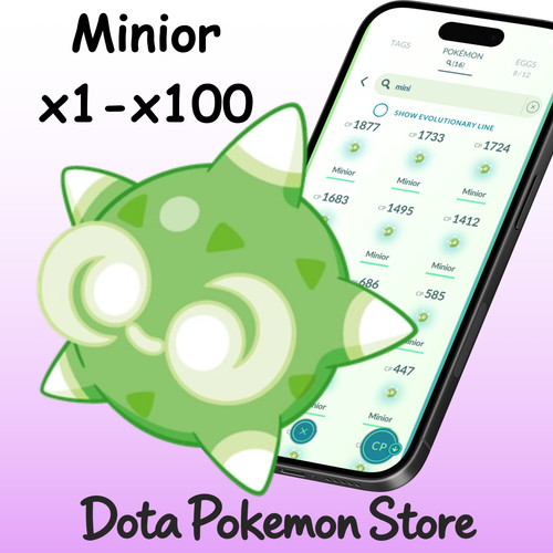 Pokémon ptc minior - go,