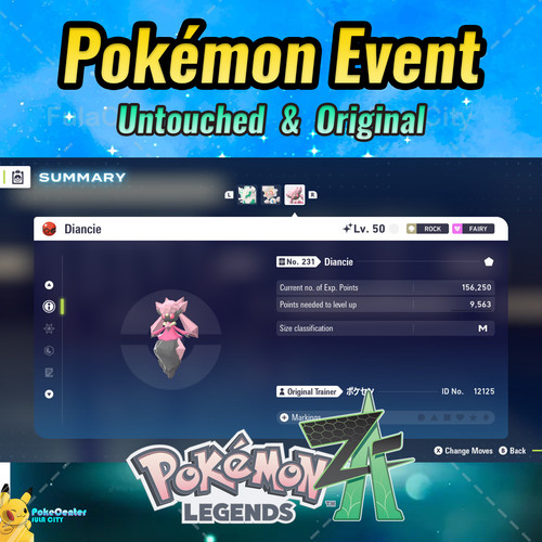 Shiny diancie event - ✨,