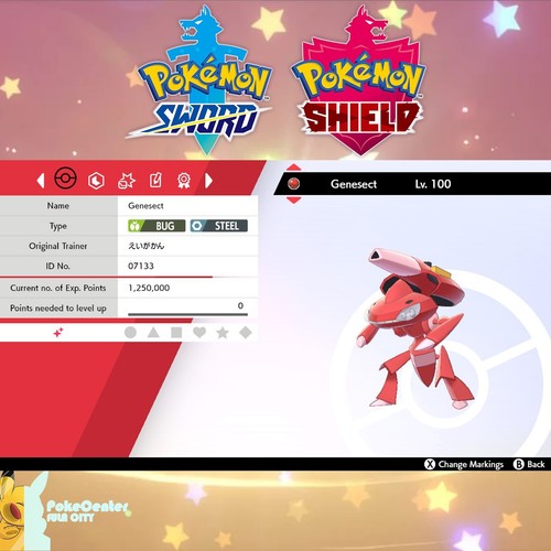 Shiny genesect event - genesect, 🔹event