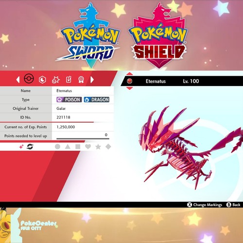 Shiny eternatus event - eternatus, ✨event