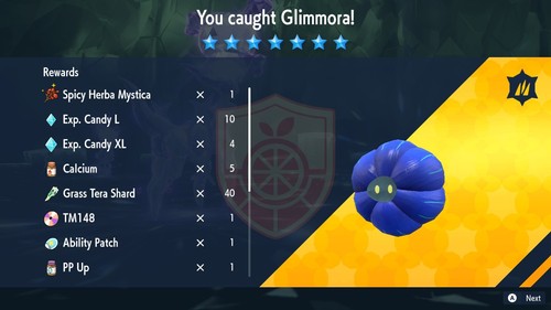 6iv mighty glimmora star - 6iv,