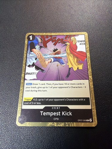 Tempest kick op07 - kick, event