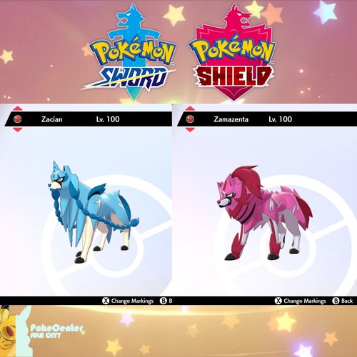 Shiny zacian zamazenta - shiny,
